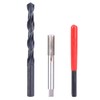 17Pcs Stainless Steel Thread Repair Kit with M10x1 Threaded Inserts,