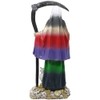 Santa Muerte 13" Con Bola De Cristal 7 Colores Holy