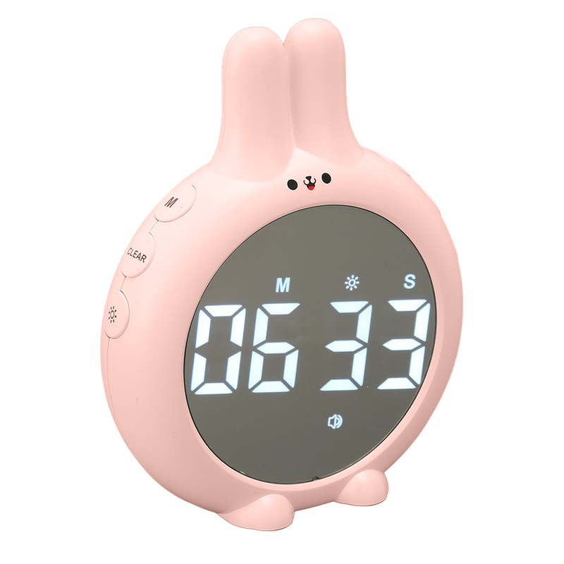Cute Digital Timer Multifunctional High Accuracy Magnetic Kids Countdown Timer