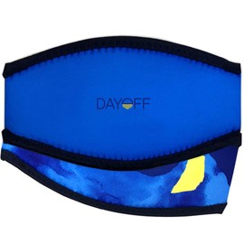 DAYOFF Mask Strap Cover Fish Design Diving Mask Snorkeling Mask (Yellowfish)