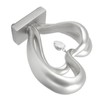Double Heart Sculpture Resin Romantic Heart Statues Love Sculpture for