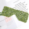 gemshan Jade Eye Mask 100% Natural Real Gemstone Jade Stone