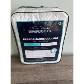 Tempur-Pedic Mattress Pad Performance Cooling. Size: QUEEN. NEW!