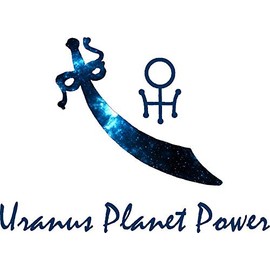 Planet Power - Uranus Window Truck Car Vinyl Bumper Sticker Decal 5'' x 4''