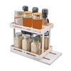 Pull Rotate Spice Rack Multifunctional Large Capacity Durable Stable 2