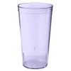 G.E.T. Heavy-Duty Plastic Restaurant Tumblers, 16 Ounce, Blue (Set of