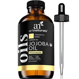 ArtNaturals USDA Certified Organic Jojoba Oil - (4 Fl Oz / 120ml) - 100% Pure
