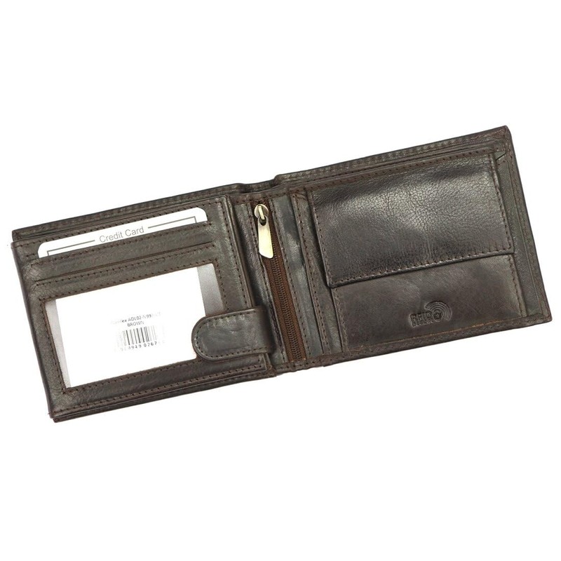 NORDEE Men's Elegant Wallet 12 cm x 9.5 cm x