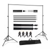 YADILALA Portafondos Fotográfico Ajustable Profesional 2*3m Con Clips