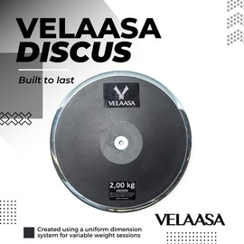 VELAASA Discus 0.75k / 181mm|Durable Galvanized Steel| Fiberglass Core| Innovative Single Plate Design