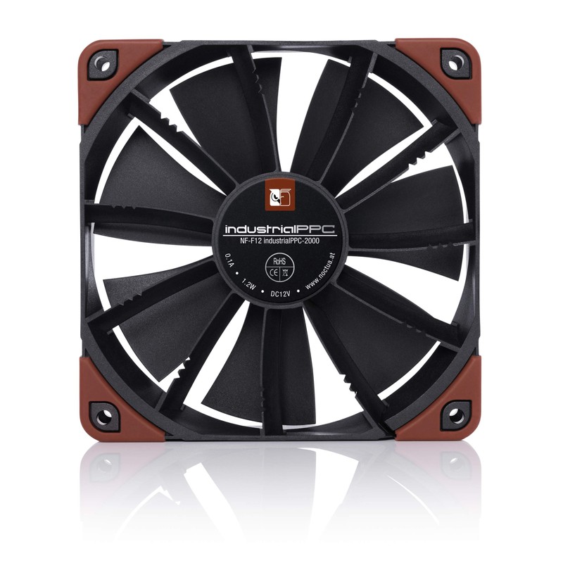 Noctua NF-F12 iPPC-2000 IP67 PWM, Ventilador Resistente, 4 Pines, 2000