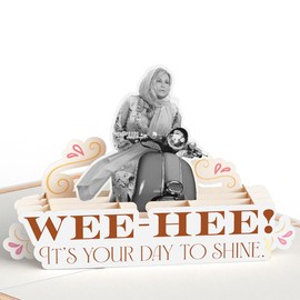 Lovepop Birthday Pop-Up Card for Her and Him - 3D The White Lotus Greeting Cards for Boys, Girls, Men, Women - Your Day to Shine - 5" x 7" Card - Blank Notecard & Envelope Included