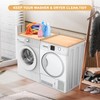 Laundry Countertop Solid Wood, 53.3" Lx 26.5" W Washer Dry
