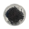Ahsen Metal Hair Pins 7 cm Black 500 g, Wave