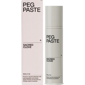 Peg Paste Natural Toothpaste with Hydroxyapatite Sacred Clove 190g