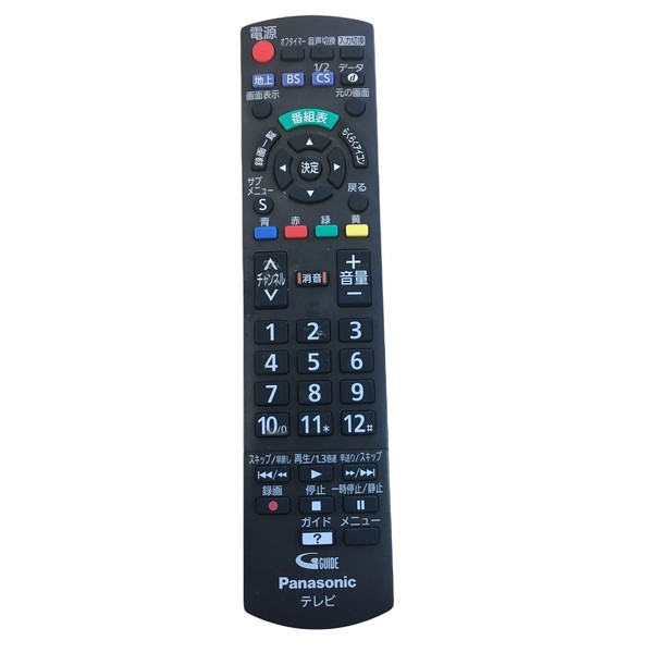 Panasonic LCD TV Remote Control N2QAYB000814