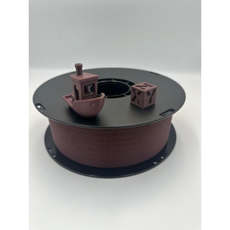 Recycled PLA Filament for 3D Printing - From recycled prints:_Blue_500