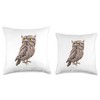Ghost Bird Potoo ! Ghost Bird Throw Pillow, 18x18, Multicolor