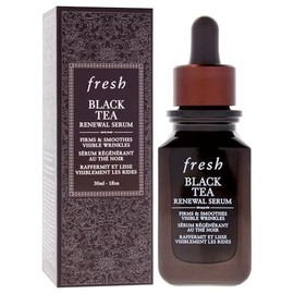 Suero renovador de té negro de Fresh para mujeres, suero de 1 onza
