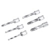 Accusize Industrial Tools 6pcs/Set H.S.S. Fully Ground Drill Sets with