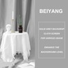 BEIYANG Light Grey 10 x 20 Ft Large Screen Backdrop