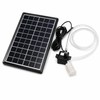 6W Solar Fountain & Pond Pump Kit, 9V Submersible Water