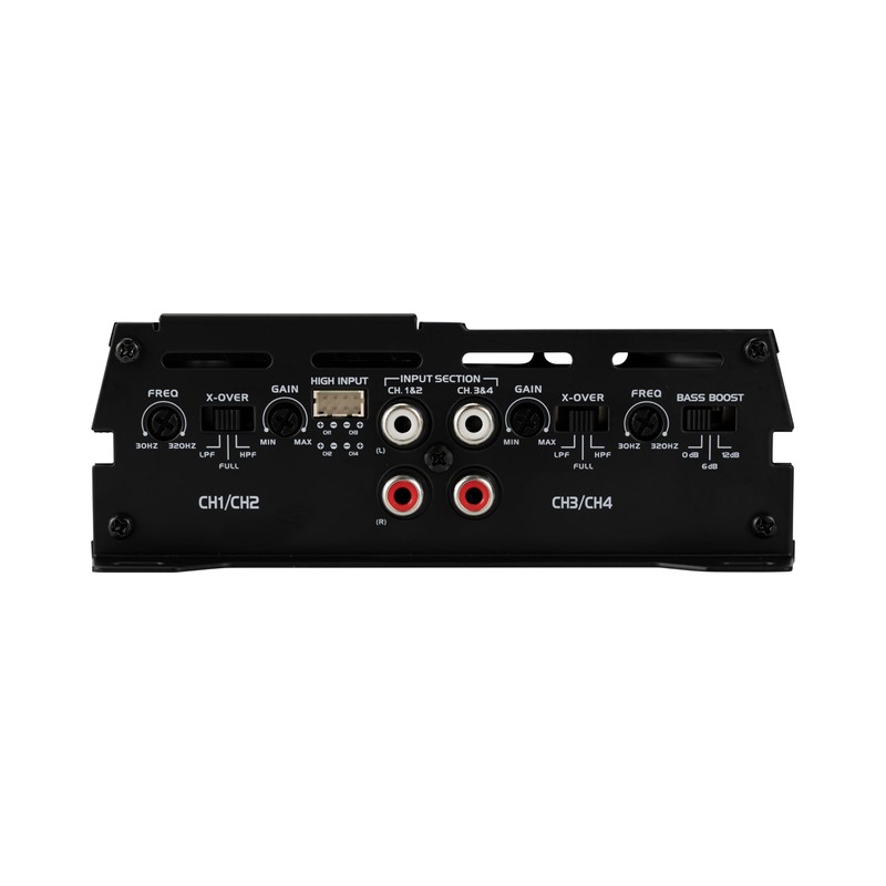 JENSEN JA4CH Class-D 4-Channel Car Audio Amplifier | Motorcycle, ATV/UTV,