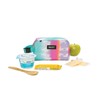 PackIt Freezable Reusable Snack Box, Tie Dye Sorbet