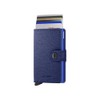 Secrid Miniwallet Crisple Cobalt Unisex Adult Travel Accessory Wallet, Talla