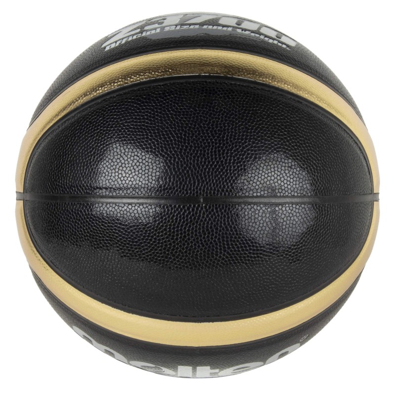 Molten Basketball No. 7 Ball Synthetic Leather Black x Gold