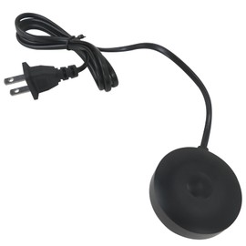 Zafina-UP Black Magnetic Charger w/3.9tf Power Cord Toothbrush Waterproof Charging Base for O RAL B iO Series 7 iO Series 8 Series 9