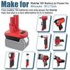 Battery Adapter for Milwaukee M12 12V Tools, MT18M12 for Makita