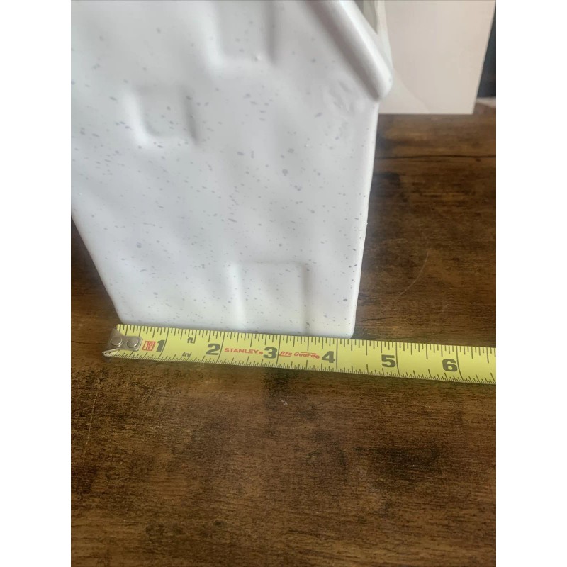 Target Ceramic House Planter White Tall House Home Decoration Earthenware