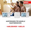 Emos Room Thermostat Manual Wall Thermostat for Heating Systems and