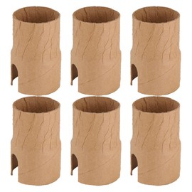 B&P Lamp® Fat-Boy Paper Insulator For Turn-Knob Socket, 6 Pack