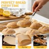 200 Pcs Parchment Paper for Sourdough Baking, 12x16 Inches Unbleached