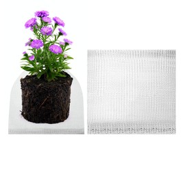 M METERXITY 2-Pack 1 Gallon Plant Root Protector 10x9 Inch, Stainless Stainless Root Guard Baskets Wire Mesh Garden Protection Netting for Tree/Tubers/Crops/Flower/Vegetables/Fruit