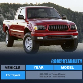 ECCPP Front Leveling Lift Kit 3 inch Leveling Kit for Toyota for 4RUNNER 1996-2002 for Toyota for Tacoma 1995-2004 Raise 76.2mm Forged Aluminum Strut Spacers