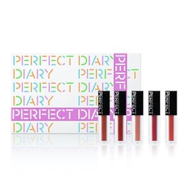 Perfect Diary Biollip, Essence, Lipstin, Mini Set, Moisturizing, Coloring, Long Lasting