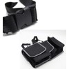 ZUJIACUN Car trunk organizer bag with lid, rear suspension organizer