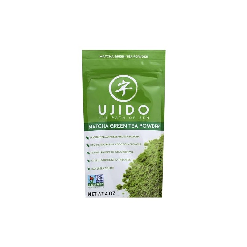 Ujido, Ujido Green Tea Matcha Pwdr, 4 Ounce