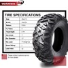 WANDA (2) 26x9-12 ATV Front Tire Set for 14-17 Polaris