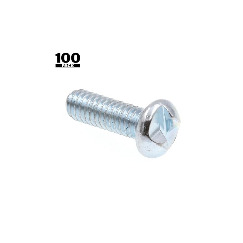 Prime-Line 9014344 Machine Screw, One Way, #8-32 X 1/2 in,