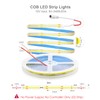 ALITOVE 5 m COB LED Strip 12 V Cool White