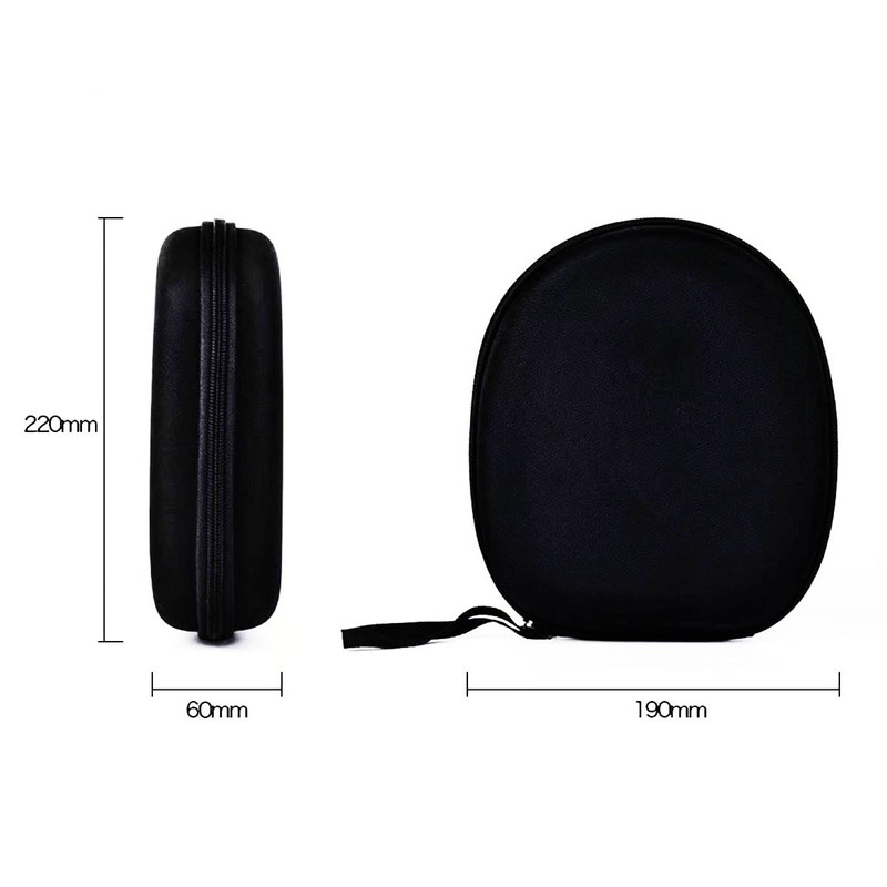 Over Ear Headphones Case Headset Hard Shell Storage Earphones Protective