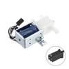 sourcing map Mini Solenoid Valve 2 Position 3 Way DC12V