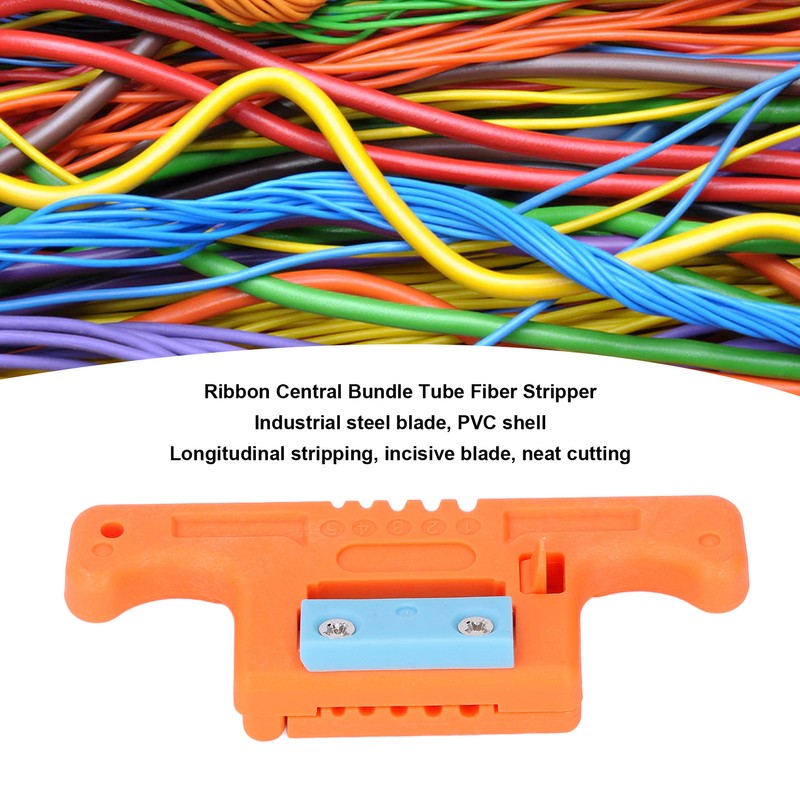 5 Wire Optical Fiber Stripper Ribbon Fiber Cable Stripper Longitudinal