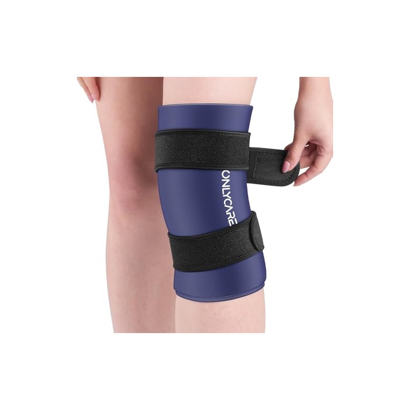 ONLYCARE Knee Ice Pack Wrap Deep Blue M