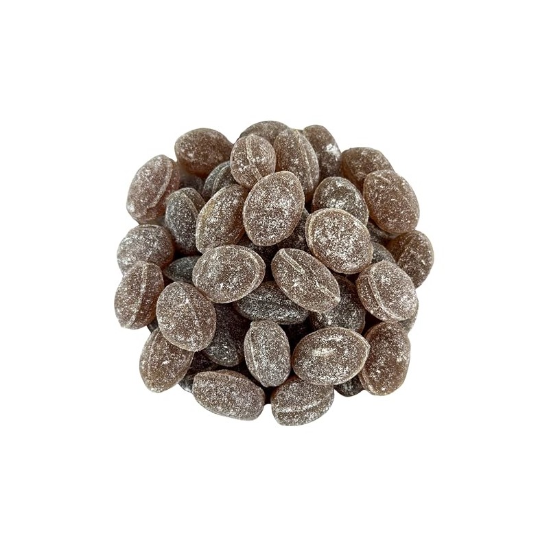 Old-Fashioned Sanded Root Beer Drops Hard Candy, 1 Pound