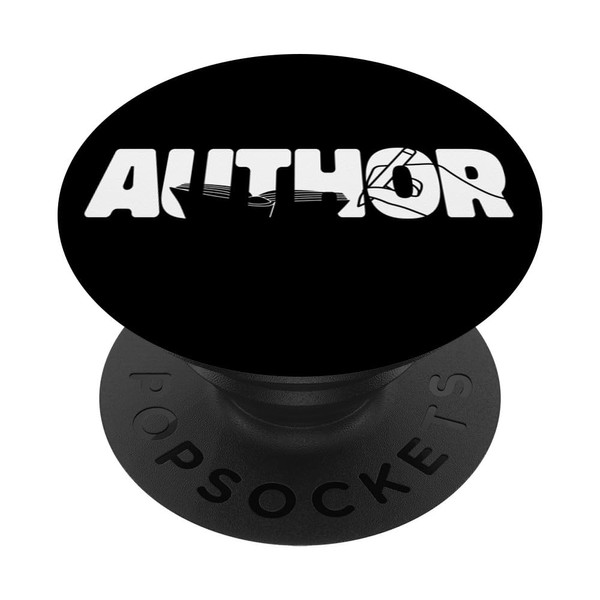 Writing Novel Writer & Published Author Author PopSockets Adhesive PopGrip
